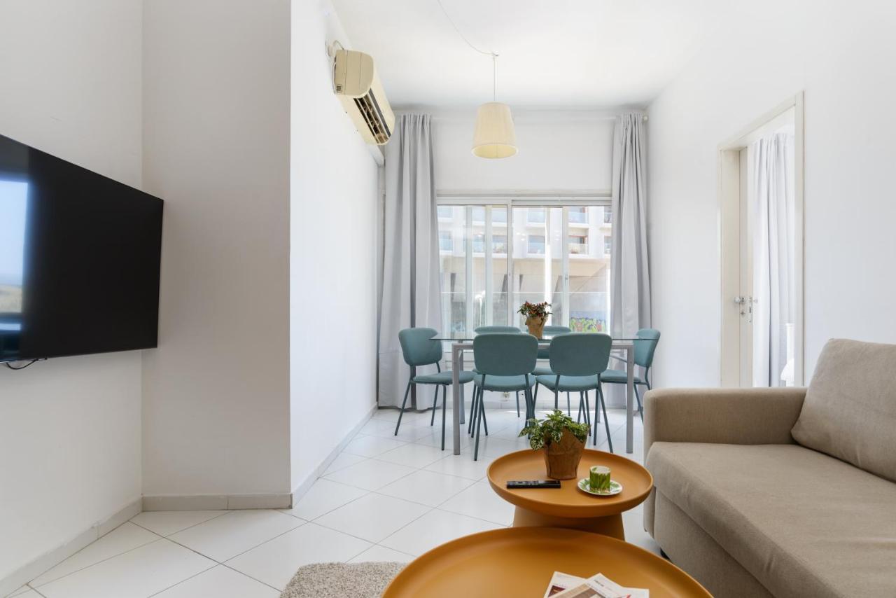 Sea View 2 Bedroom Apartment With Bomb Shelter Tel-Aviv Kültér fotó