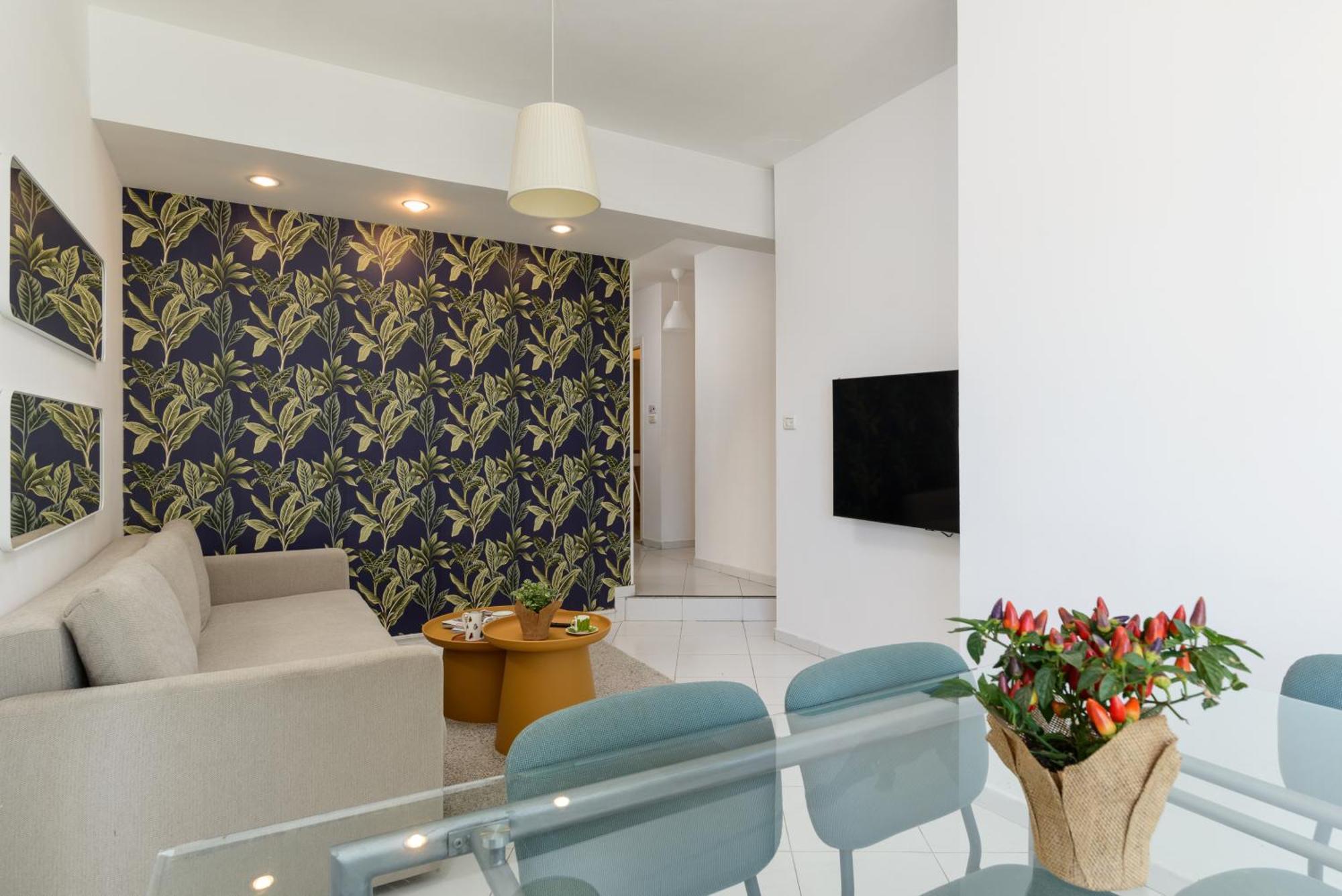 Sea View 2 Bedroom Apartment With Bomb Shelter Tel-Aviv Kültér fotó